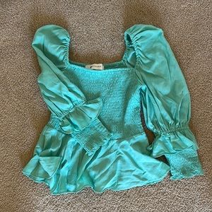 Teal Impeccable Pig Top!